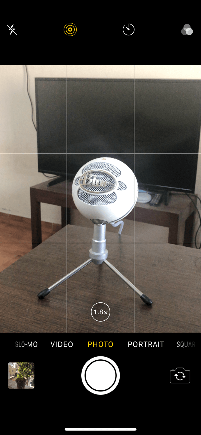 iPhone Camera Default Mode