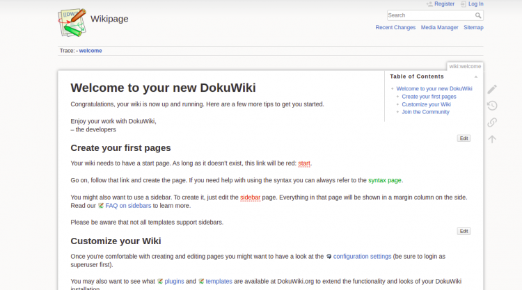 Главная DokuWiki