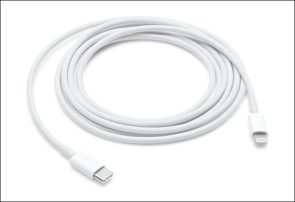 Кабель Lightning к USB‑C для прямого подключения iPhone к MacBook
