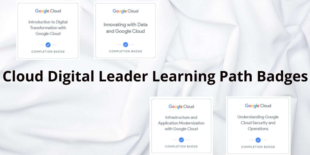 Цифровые и навыковые бейджи Google Cloud Skills Boost, отображаемые в профиле