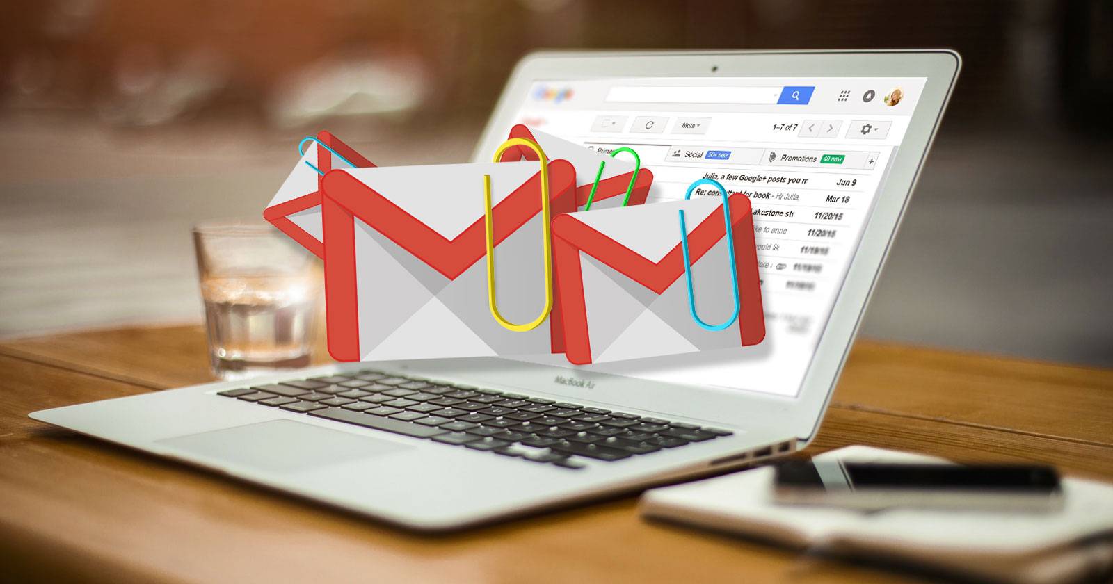 Как искать и управлять вложениями в Gmail