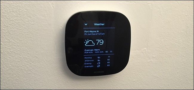 Как задать местоположение в Ecobee для погодных данных