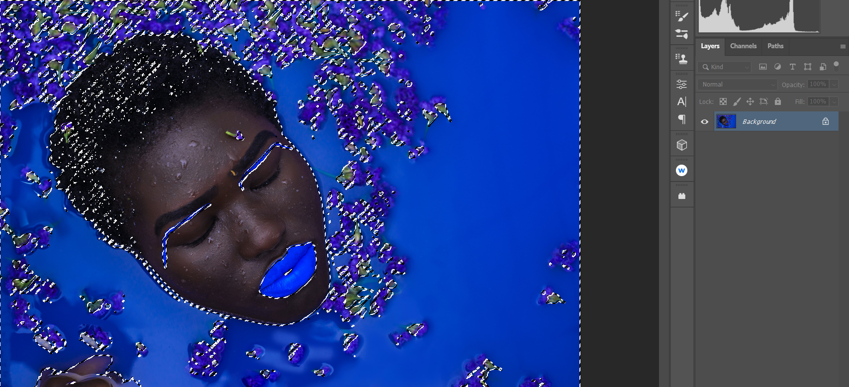 Вернитесь в Layers и удалите дубликат