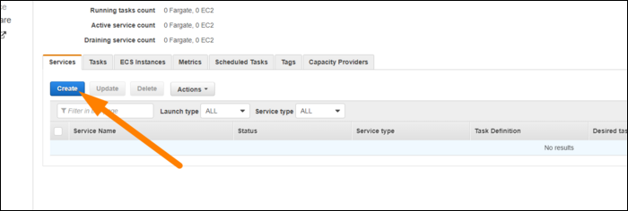 Создание нового Service в кластере