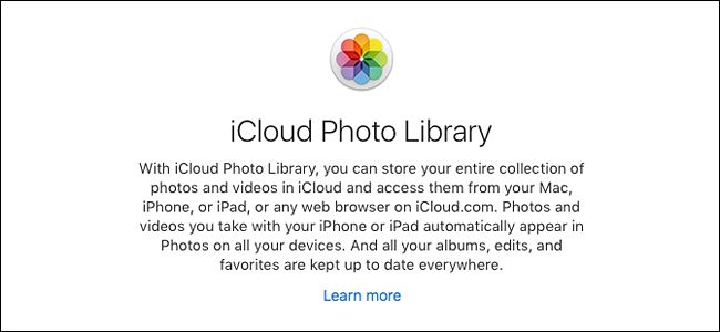 Включение iCloud Photo Library на iPhone