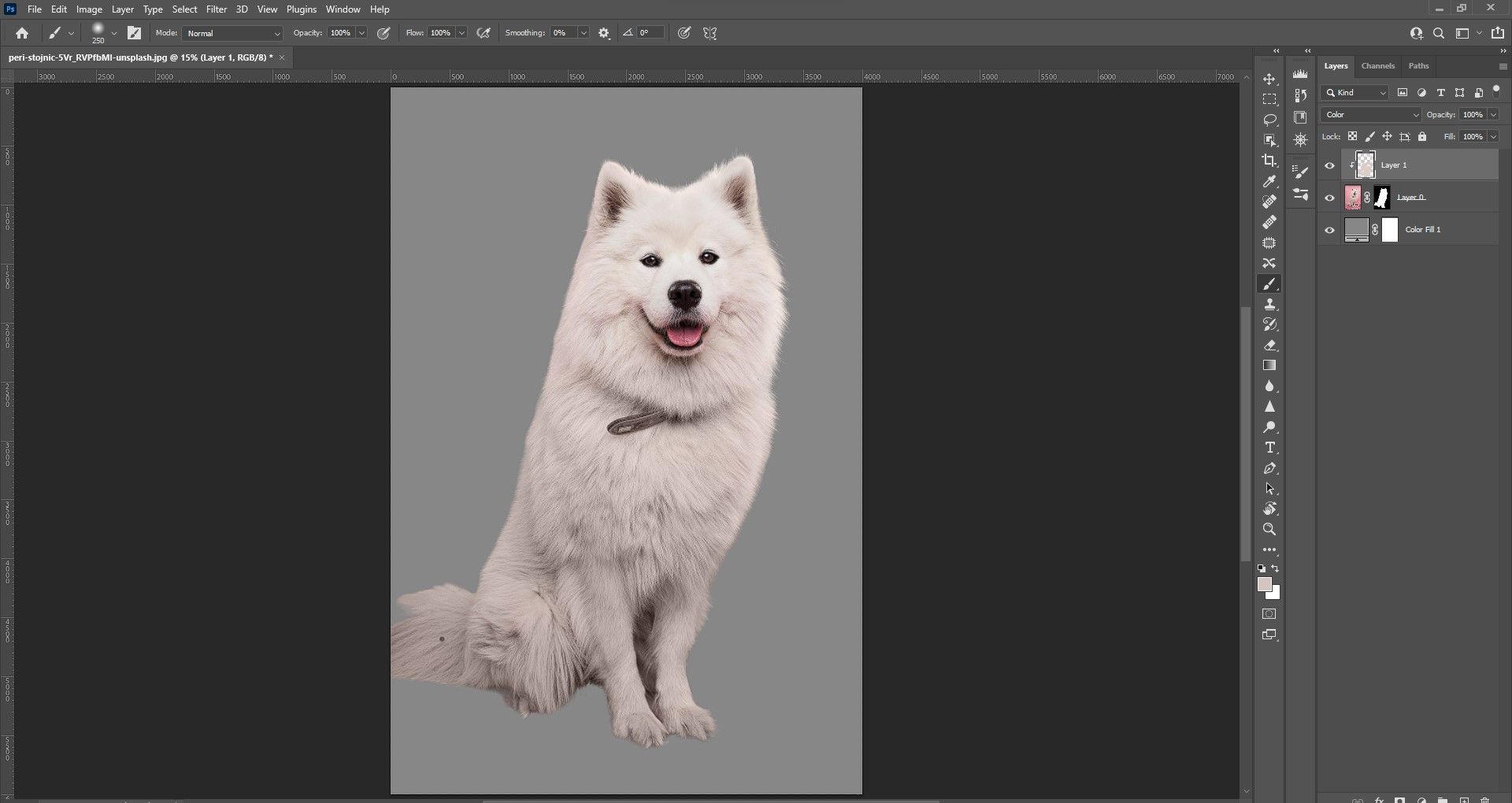 Шаг 9: закрасить розовые зоны