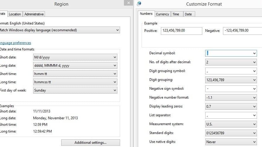 Изменить валюту в Windows 8 — быстро и просто