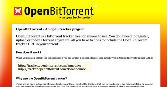 Добавление трекера OpenBitTorrent