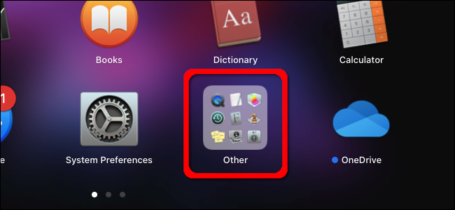 Locate QuickTime on Launchpad
