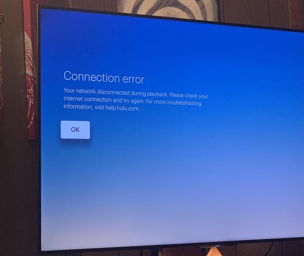 Умный телевизор с приложением Hulu