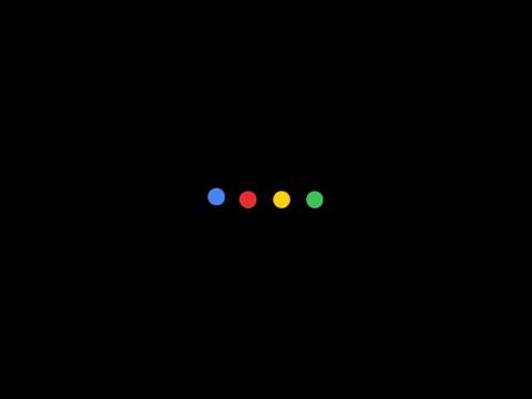 Скриншот новой анимации загрузки Google Pixel