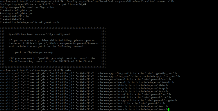 Компиляция OpenSSL