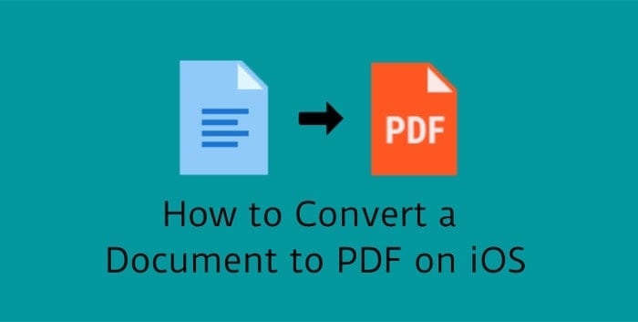 Как конвертировать документ в PDF на iPhone и iPad