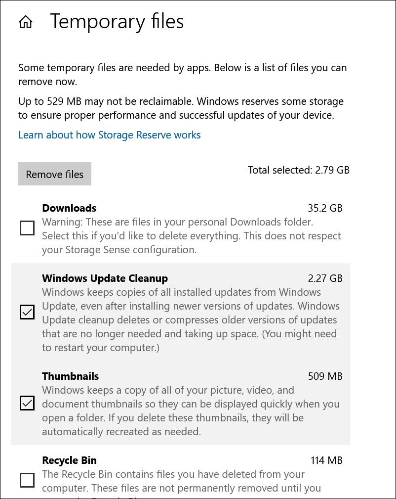 Удаление временных файлов в Windows