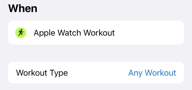 Customize automation trigger in Shortcuts for iPhone