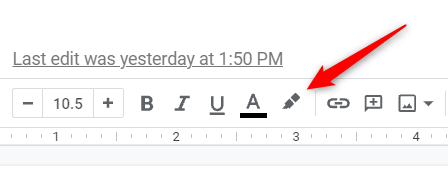 Нажмите инструмент маркер.
