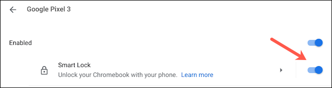 Установите Smart Lock на Chromebook