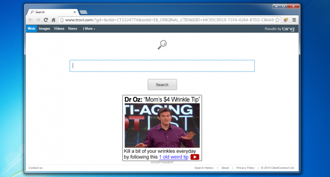 Удаление Trovi/Conduit/Search Protect — руководство