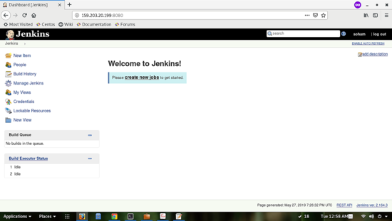 Дашборд Jenkins