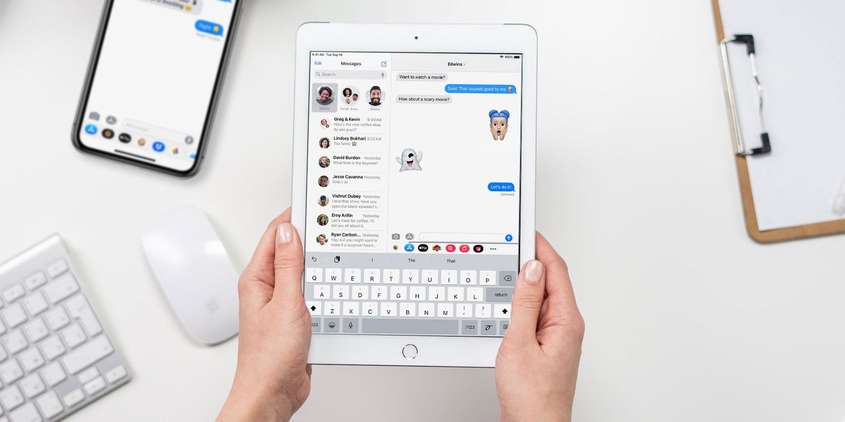 Как настроить SMS и iMessage на iPad