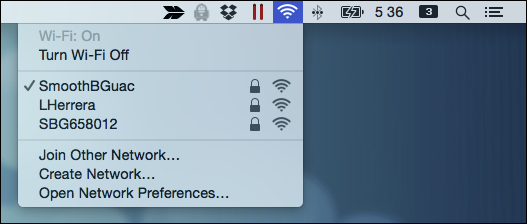 Проверка Wi‑Fi на Mac