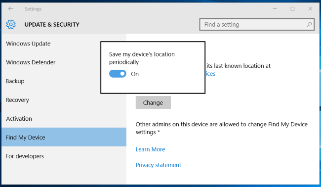Подтверждение включения функции