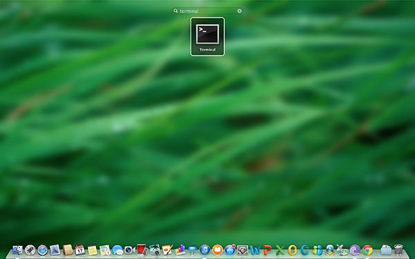 Окно Terminal на Mac