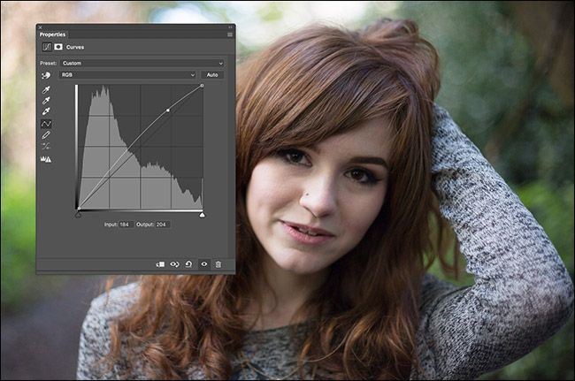 Осветление светов на кривой