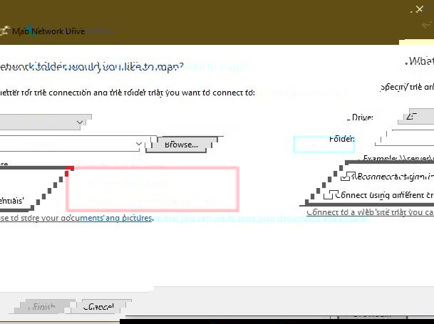 Opciones de reconexión y credenciales para WebDAV