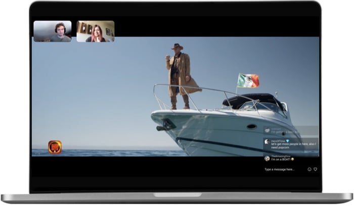 Приложение Kast с комнатой просмотра