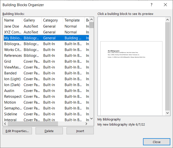 Органайзер Building Blocks