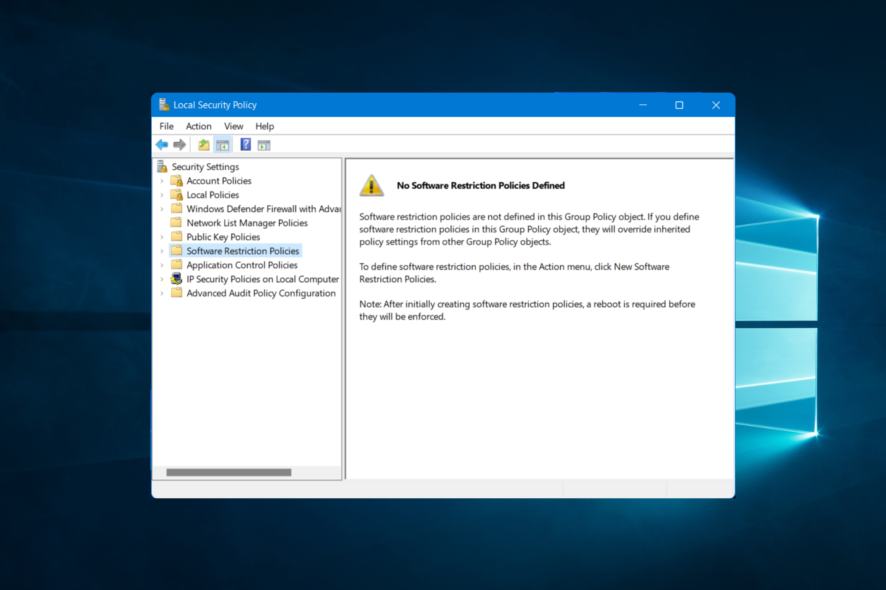 Политика белого списка приложений в Windows 10