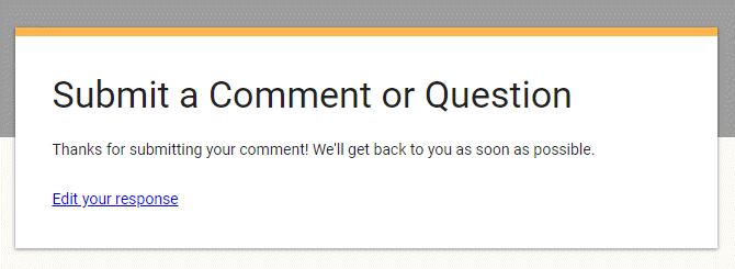 Просмотр ответов в Google Forms