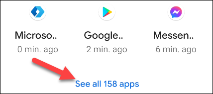 список всех приложений на Android