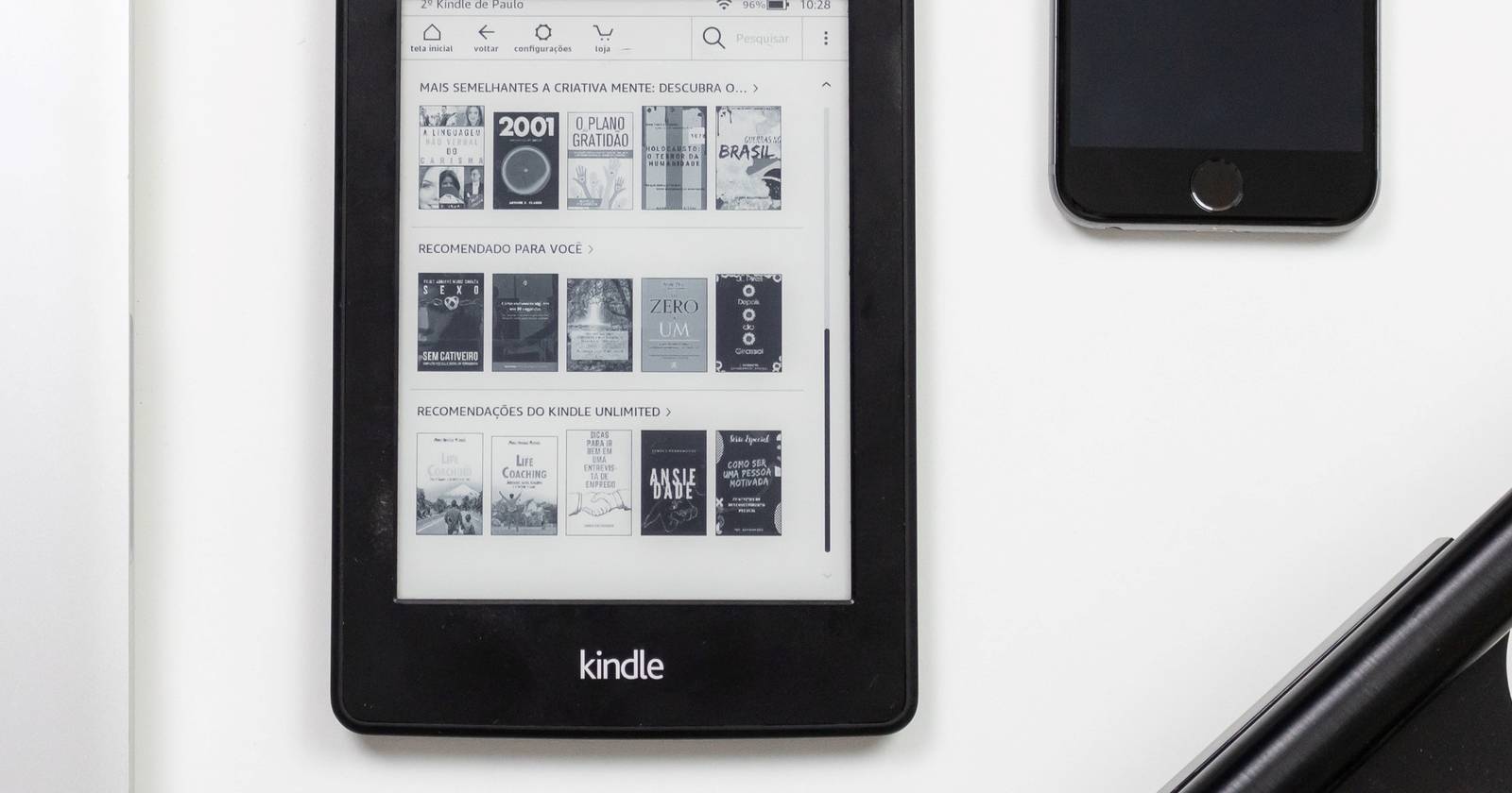 Прогресс чтения на Kindle: как включить и менять