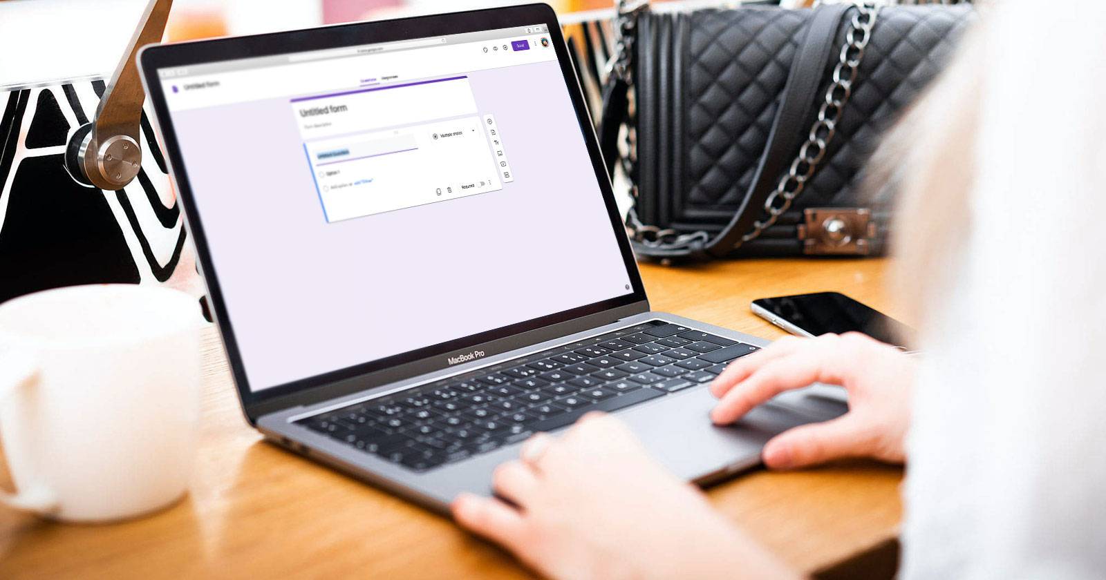 Google Forms: форма обновлений для команды