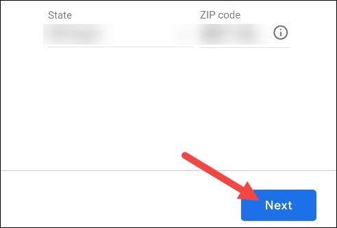 Ввод домашнего адреса в Google Home