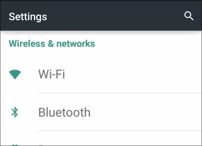 Список доступных Bluetooth‑устройств на Android