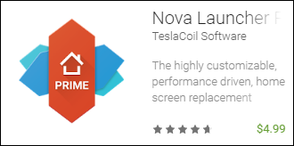 Дополнительные эффекты прокрутки и жесты в Nova Prime