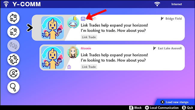 Y-Comm — лента активности и маркер друга