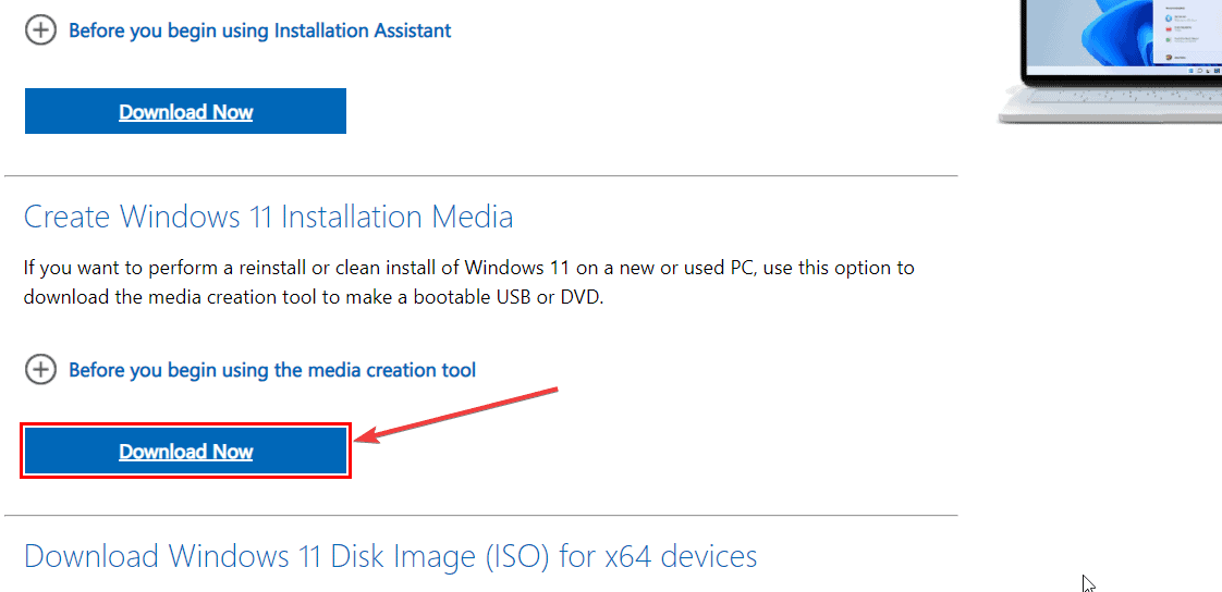 Инструмент создания установочной флешки Windows (Media Creation Tool)