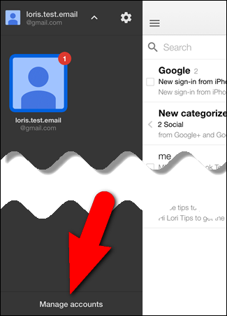 Управление аккаунтами в Gmail