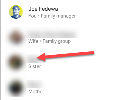 Тапните по человеку в списке, чтобы отредактировать