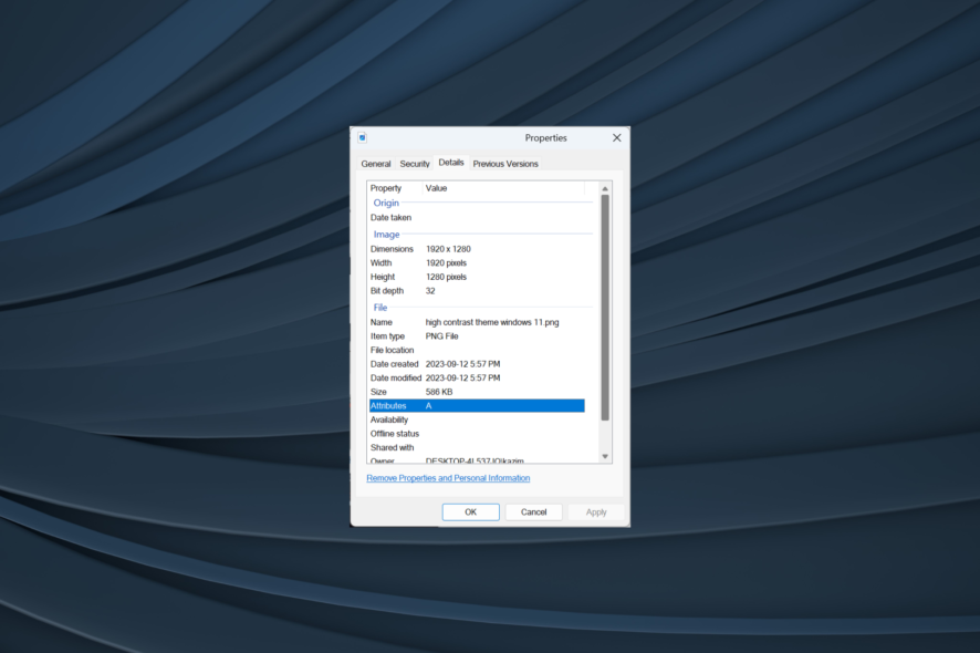 Нет вкладки «Сведения» в свойствах Windows 11 — как вернуть