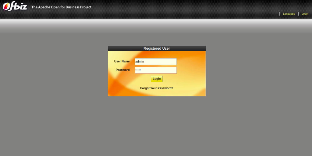 Установка Apache OFBiz CRM на Debian 10