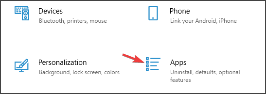Список приложений в Windows с Avast