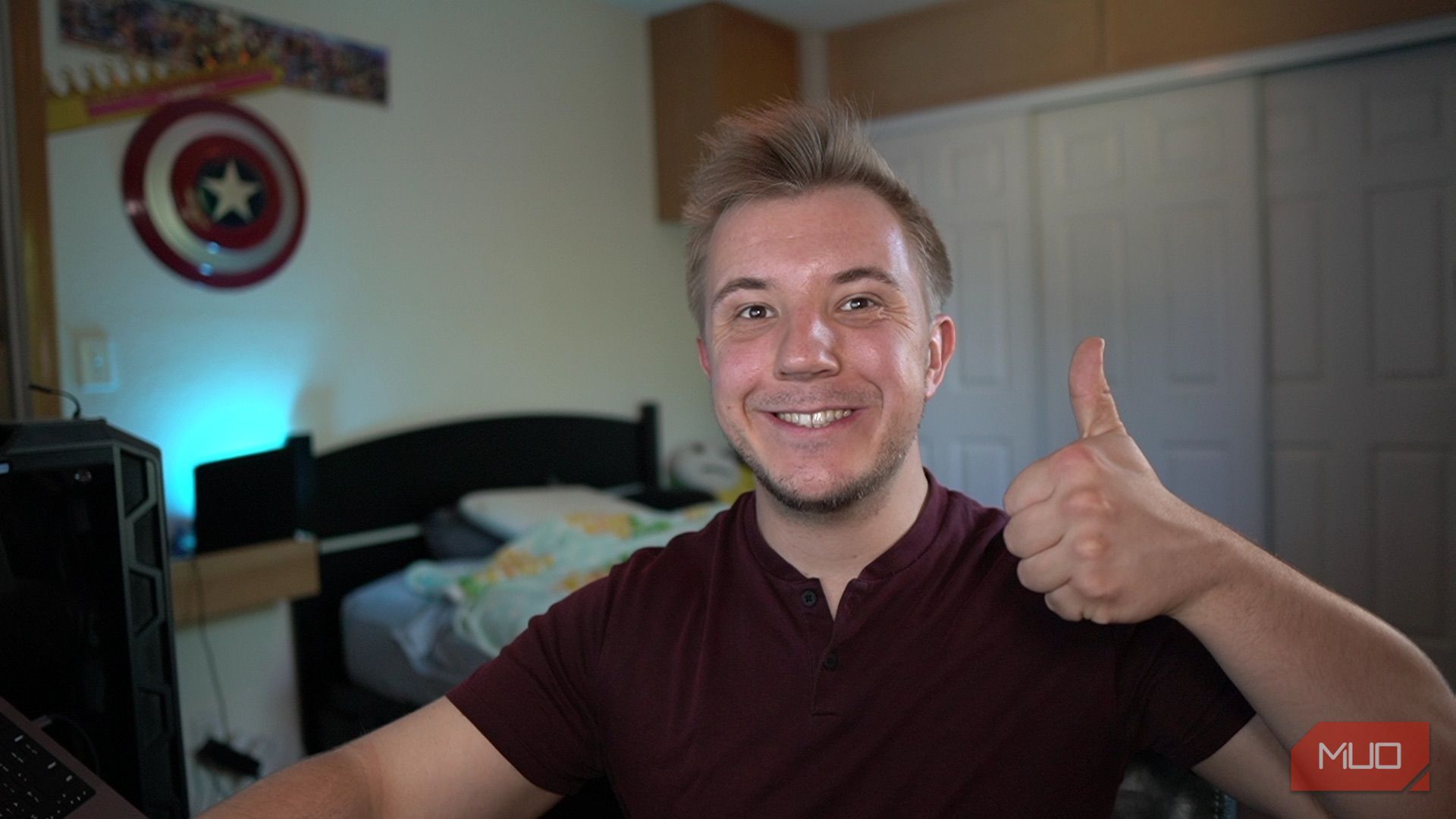 Пример чистого HDMI — только картинка без наложений