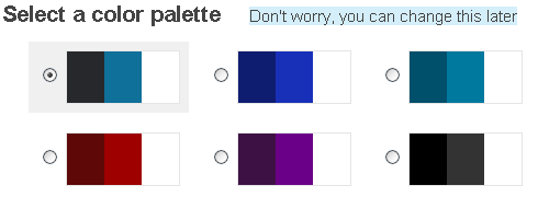 Выбор цветовой схемы в DevHub