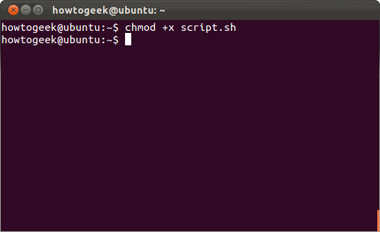 Изменение прав chmod