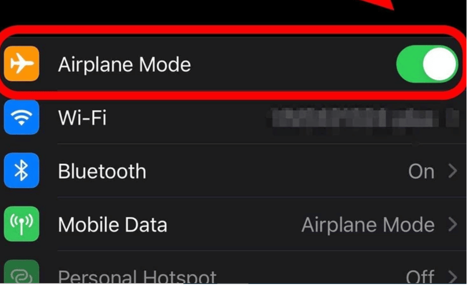 Schéma montrant l'utilisation du mode avion pour regarder des stories Instagram sans être vu